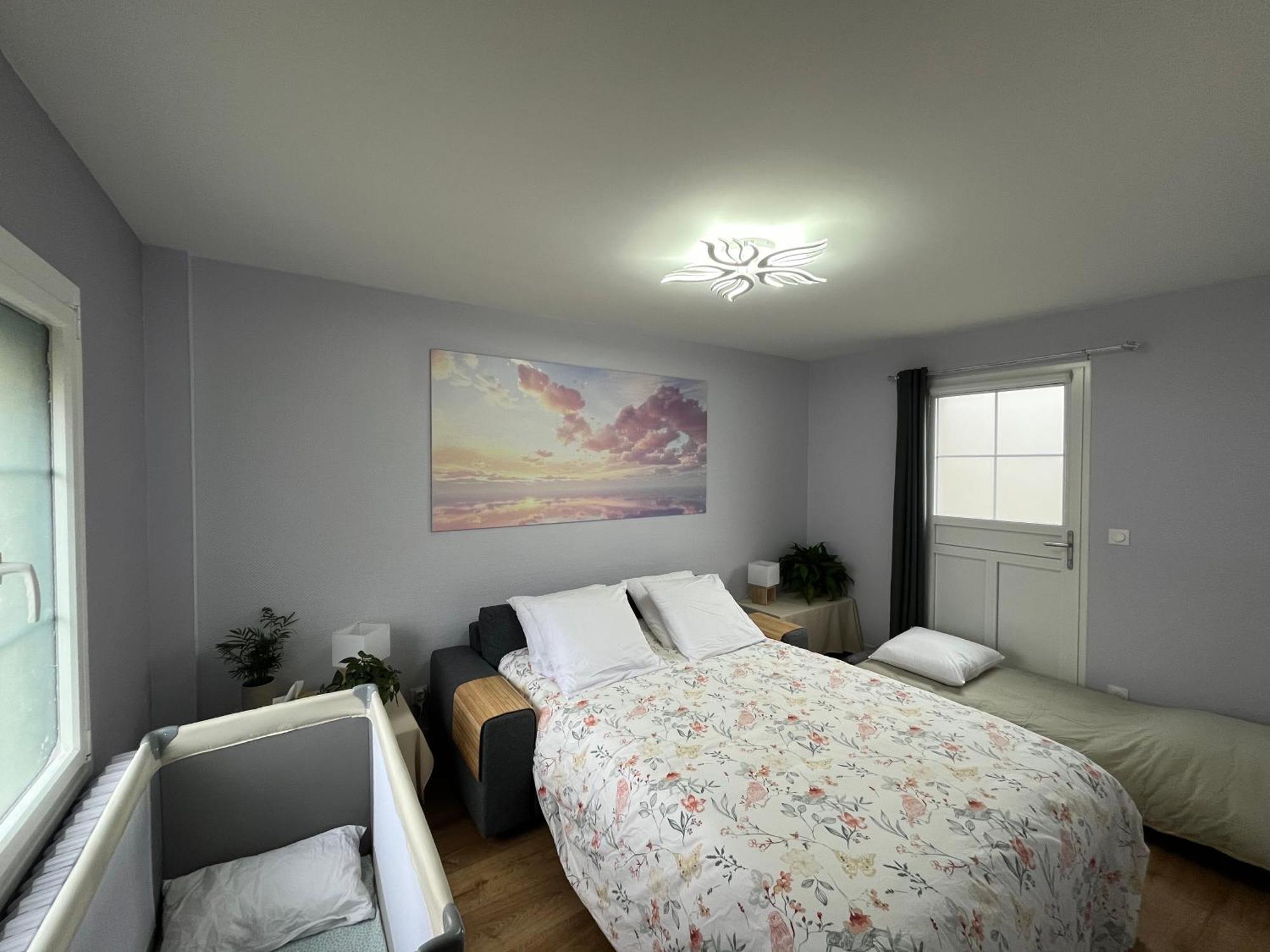 Bed and Breakfast Au Fil De L'Eau La Chapelle-Saint-Aubin Exterior foto