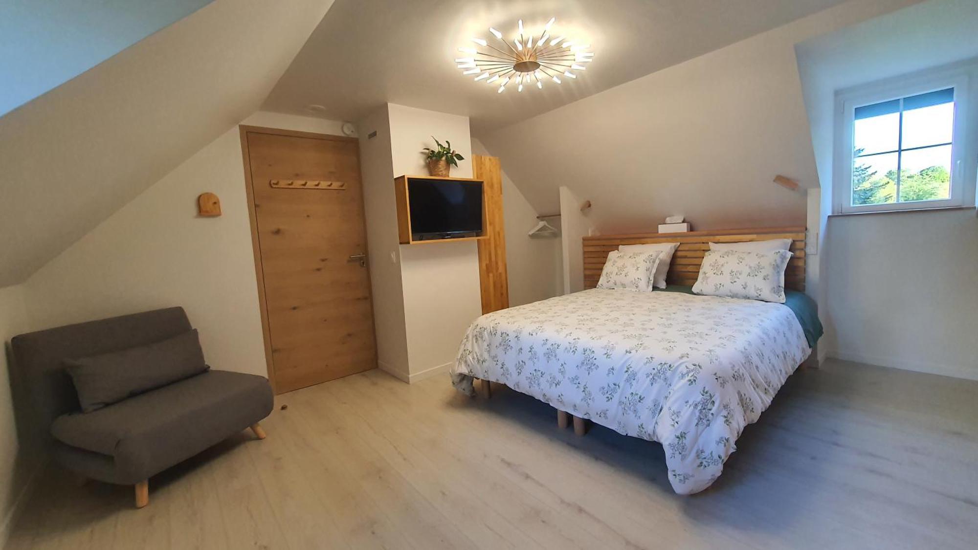 Bed and Breakfast Au Fil De L'Eau La Chapelle-Saint-Aubin Exterior foto